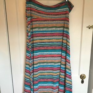 LuLaRoe 3x Maxi Skirt